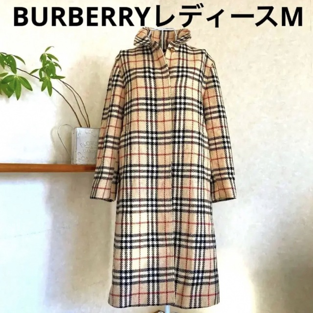 驚きの値段 BURBERRY - 美品♪バーバリーロングコート レディースM