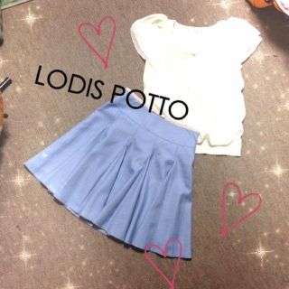 ロディスポット(LODISPOTTO)の♡LODISPOTTO春codeSET♡(ひざ丈スカート)