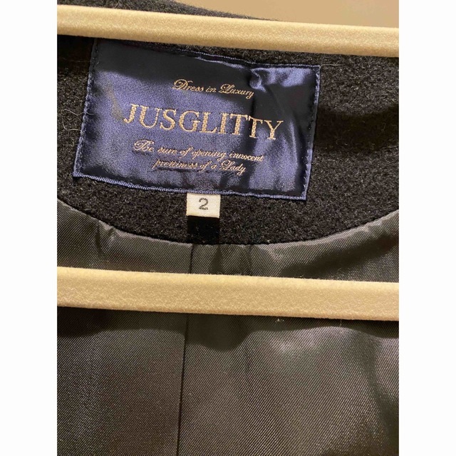 JUSGLITTY(ジャスグリッティー)のジャスグリッティー　コート レディースのジャケット/アウター(その他)の商品写真