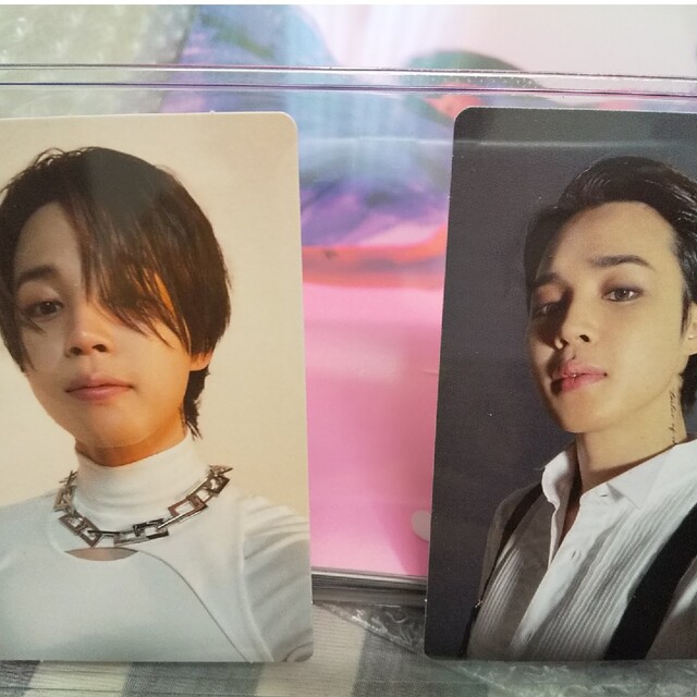 BTS  ジミン写真集の  トレカとランダムトレカ エンタメ/ホビーのCD(K-POP/アジア)の商品写真
