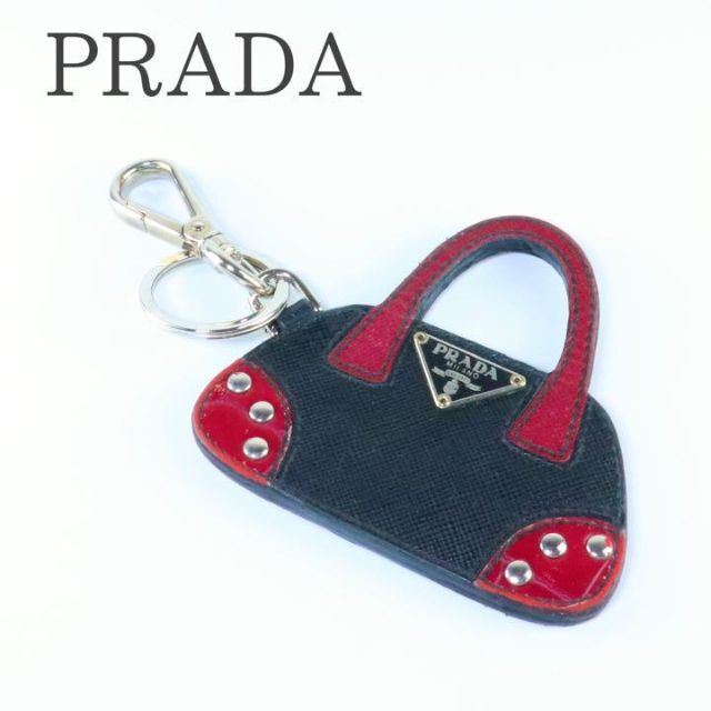 PRADA(プラダ)のPRADA プラダ 小物 レディース キーホルダー チャーム バッグ型 レディースのファッション小物(キーホルダー)の商品写真