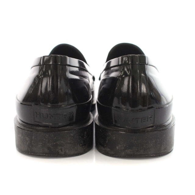HUNTER(ハンター)のハンター HUNTER コインローファー レインシューズ US6 23cm 黒 レディースの靴/シューズ(ローファー/革靴)の商品写真