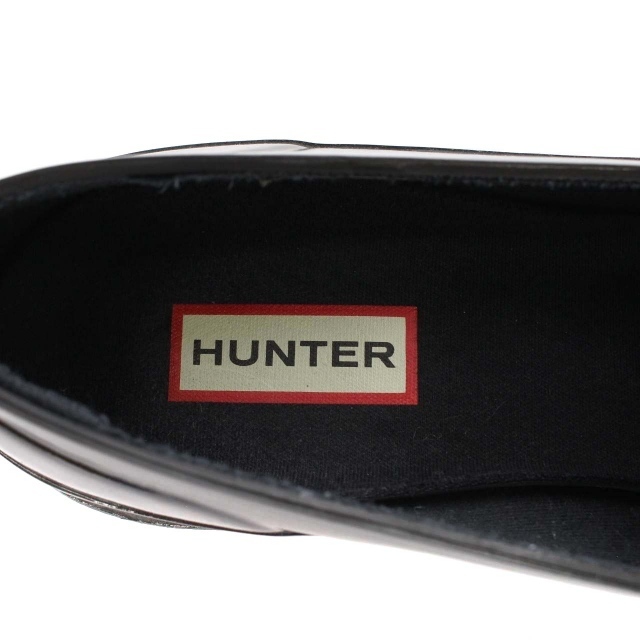 HUNTER(ハンター)のハンター HUNTER コインローファー レインシューズ US6 23cm 黒 レディースの靴/シューズ(ローファー/革靴)の商品写真