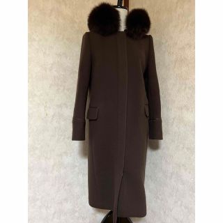 ジャスグリッティー(JUSGLITTY)の美品　JUSGLITTY  ３wayコート　ブラウン　1(ロングコート)