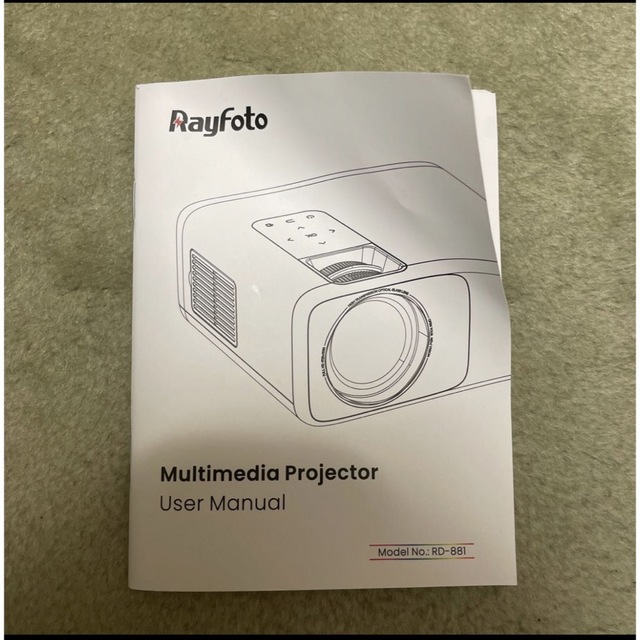 RAYFOTO プロジェクター RD-881