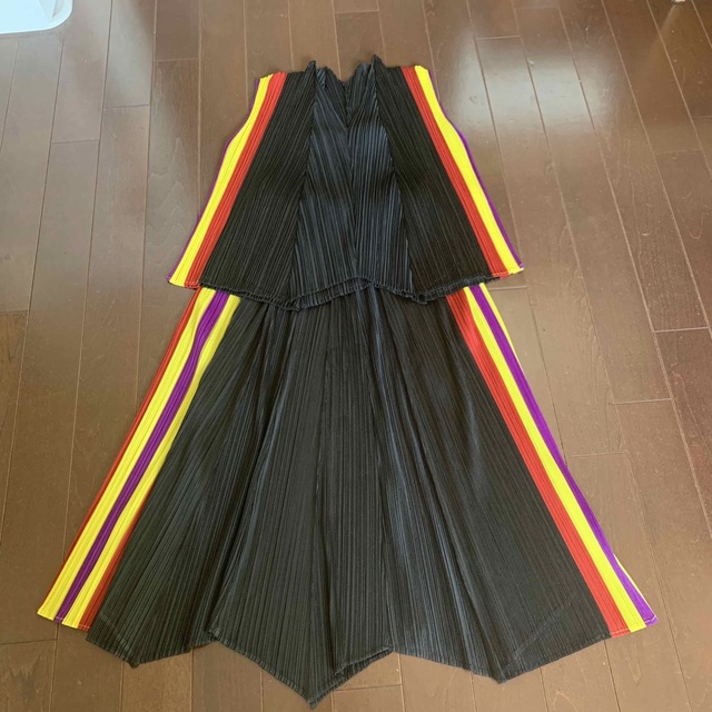 福袋特集 プリーツプリーズ プリーツ加工 カーディガン ロングスカート