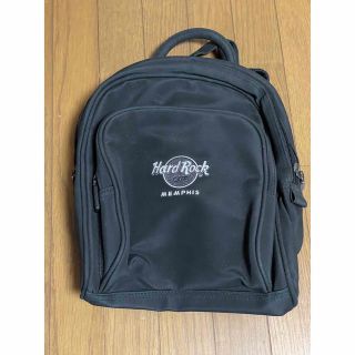 ハードロックカフェ(Hard Rock CAFE)のマクラさま専用です　【使用あり】 ハードロックカフェメンフィス　リュックサック黒(リュック/バックパック)