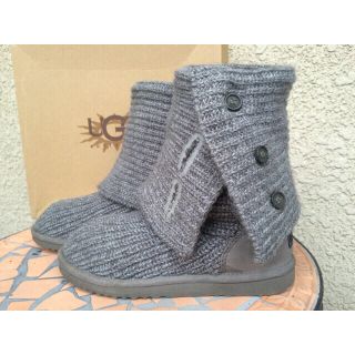 アグ(UGG)のUGG ニットブーツ 箱付き(ブーツ)