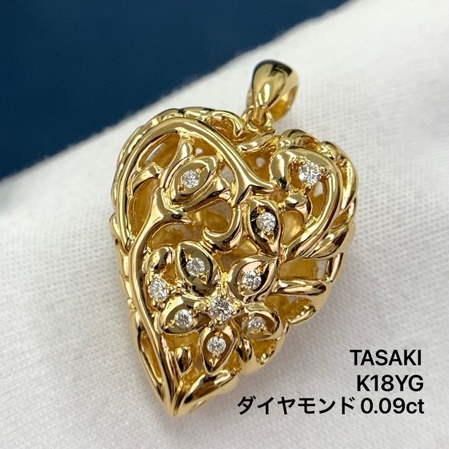 超ポイントアップ祭 ペンダントトップ タサキ - TASAKI K18 0.09