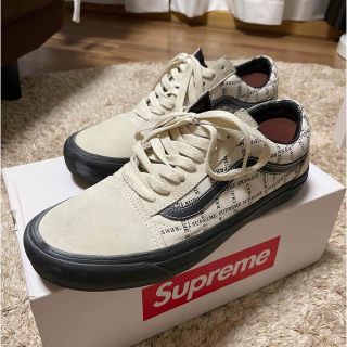 シュプリーム(Supreme)のSupreme × Vans Old Skool "White" 28cm(スニーカー)