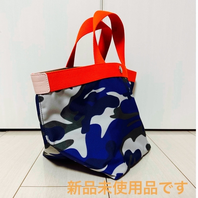 Herve Chapelier - エルベシャプリエ限定🍊カモフラージュグリブルー
