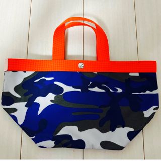 Herve Chapelier - エルベシャプリエ限定🍊カモフラージュグリブルー