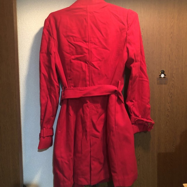 ＣＥ２　セウウ　赤　コート レディースのジャケット/アウター(ロングコート)の商品写真