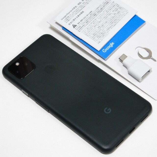 一流の品質 GooglePixel5a 5G MostlyBlack 128GB SF