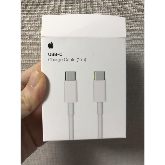 純正　アップル Apple MLL82AM/A [USB-C充電ケーブル 2m] スマホ/家電/カメラのPC/タブレット(その他)の商品写真