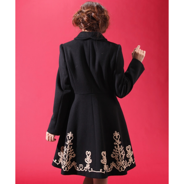 ANNA SUI 刺繍ロングコート