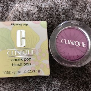 クリニーク(CLINIQUE)のクリニーク パンジーポップ(チーク)