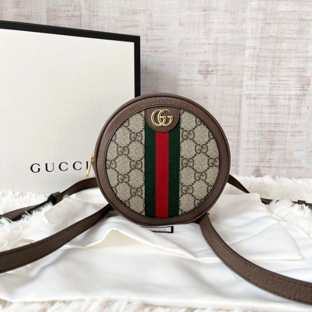 オンライン再販業者 GUCCI グッチ ミニ バックパック ブラウン オフィ