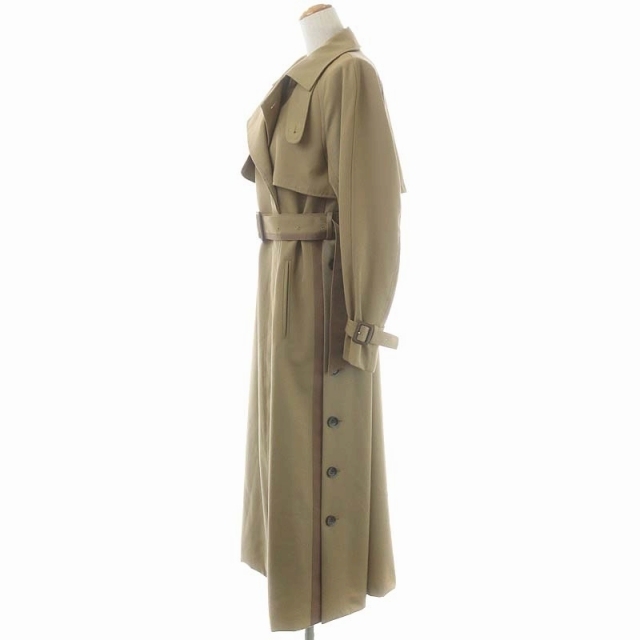 Ameri VINTAGE(アメリヴィンテージ)のアメリヴィンテージ MINIMAL FLARE LONG TRENCH COAT レディースのジャケット/アウター(トレンチコート)の商品写真