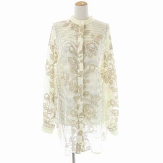 アメリヴィンテージ(Ameri VINTAGE)のアメリヴィンテージ MEDI CROSS STITCH LIKE SHIRT(シャツ/ブラウス(長袖/七分))