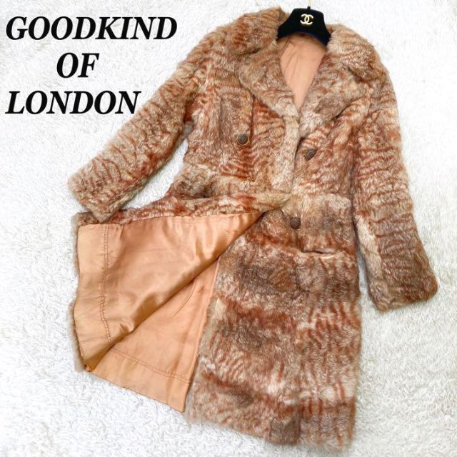 年末のプロモーション特価！ グッドカインドオブロンドンGOODKIND of LONDONリアルファーコート ジャケット・アウター