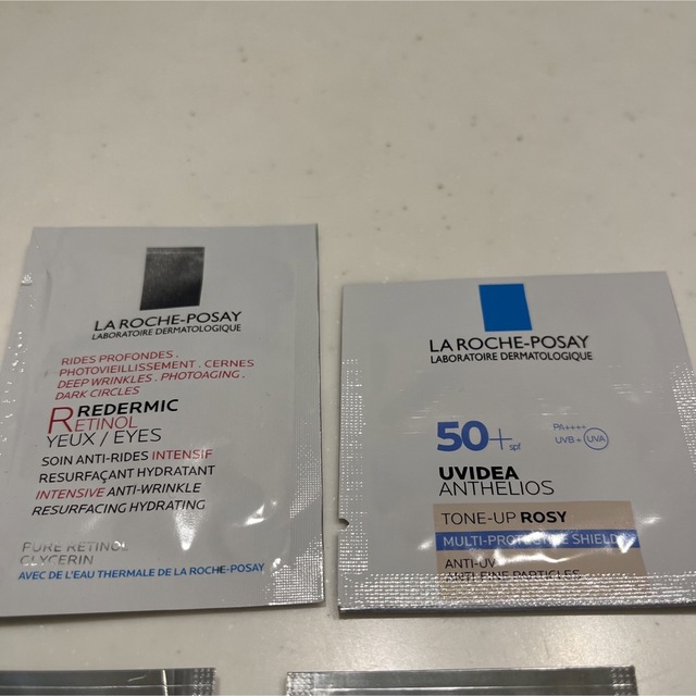 LA ROCHE-POSAY(ラロッシュポゼ)のラロッシュポゼ　イプサ　サンプル　セット　洗顔　化粧水　アイクリーム　日焼け止め コスメ/美容のキット/セット(サンプル/トライアルキット)の商品写真