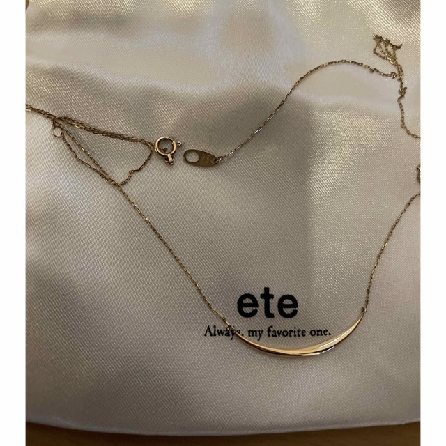 ete - ete エテ レイヤーブリーズ ネックレス k10 ゴールドの ete - ete エテ レイヤーブリーズ ネックレス k10 ゴールドの