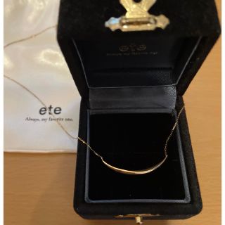 ete - ete エテ レイヤーブリーズ ネックレス k10 ゴールドの通販 by