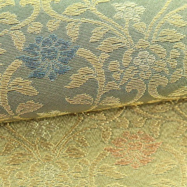 貴重な作品【綾綺織】 西陣織の名門【紋屋井関】 エレガントな有職文様