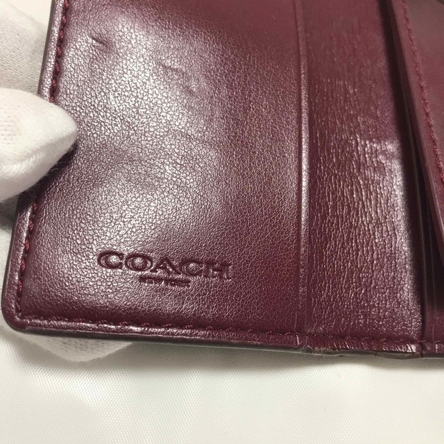 COACH コーチ キーケース リンゴ柄 アップル シグネチャー レア 希少