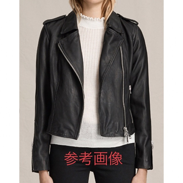 All Saints   良品 ALLSAINTS レザージャケット ダブル ライダース 黒