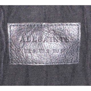 All Saints - 良品 ALLSAINTS レザージャケット ダブル ライダース 黒