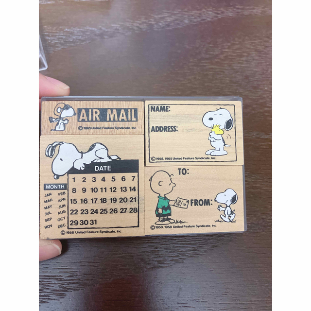 SNOOPY(スヌーピー)の専用スヌーピースタンプコレクション①②③ インテリア/住まい/日用品の文房具(印鑑/スタンプ/朱肉)の商品写真