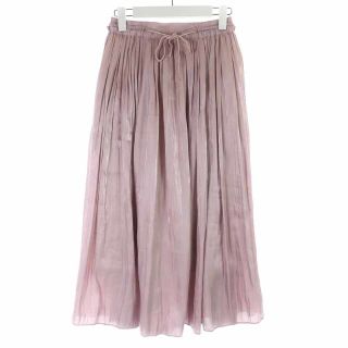 チェスティ(Chesty) プリーツスカート ロングスカート/マキシスカート ... 【新品】Chesty チェスティ FRNCH フレンチ キラキラプリーツスカート