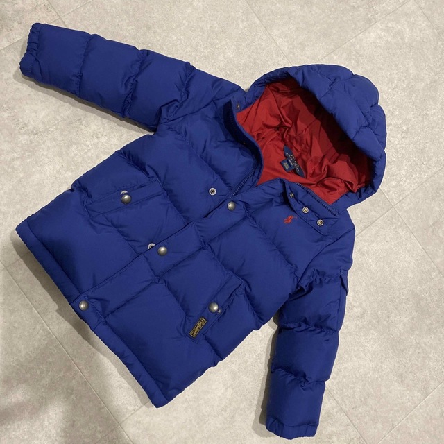 POLO RALPH LAUREN(ポロラルフローレン)のラルフローレン  ダウンジャケット　ベビーキッズ　男の子　110 キッズ/ベビー/マタニティのキッズ服男の子用(90cm~)(ジャケット/上着)の商品写真