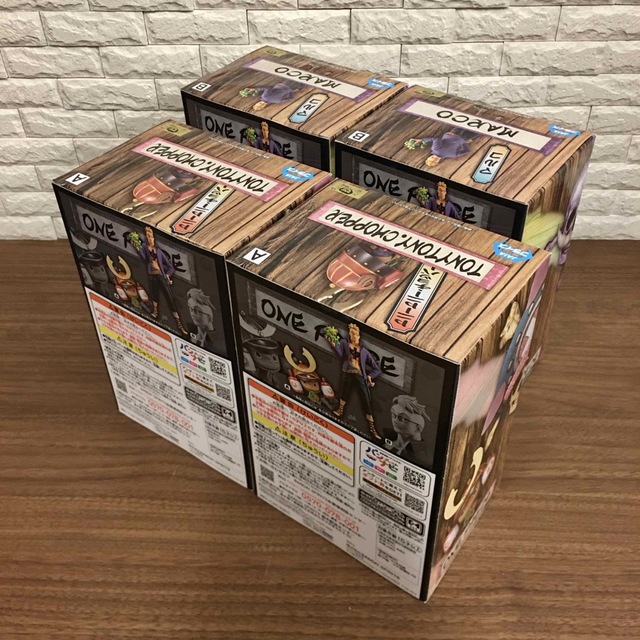 【4個セット】ワンピース DXFフィギュア ワノ国 マルコ チョッパー 2