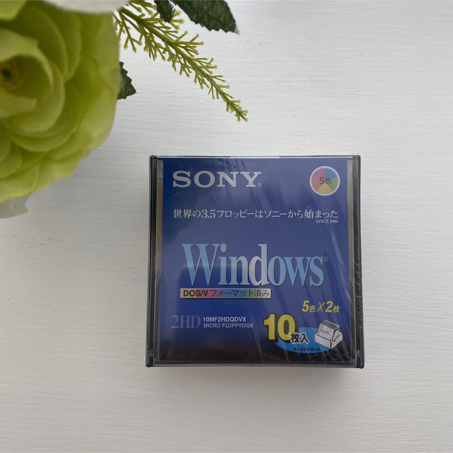 SONY(ソニー)のWindows 3.5型フロッピーディスク★ 未開封　40枚 スマホ/家電/カメラのPC/タブレット(PC周辺機器)の商品写真