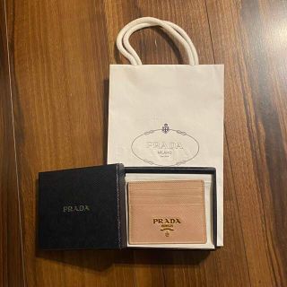 プラダ(PRADA)のプラダ　カードケース(名刺入れ/定期入れ)