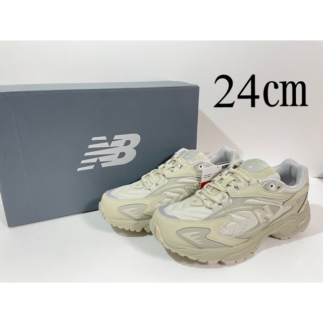 New Balance(ニューバランス)の【新品】24cm ニューバランス ML725 ベージュ レディースの靴/シューズ(スニーカー)の商品写真