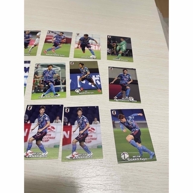 日本代表チップス 2022 エンタメ/ホビーのタレントグッズ(スポーツ選手)の商品写真