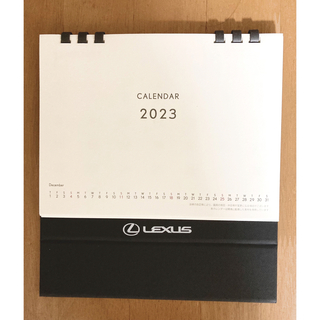 トヨタ(トヨタ)のレクサス　卓上カレンダー2023(カレンダー/スケジュール)