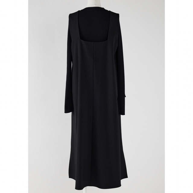ENFOLD - 【最終値下】エンフォルド SQUARE-NECK LAYERED DRESSの通販