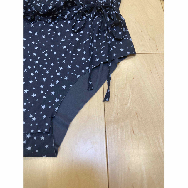 9日迄☆vintage zara star printed bodysuits レディースのトップス(シャツ/ブラウス(長袖/七分))の商品写真