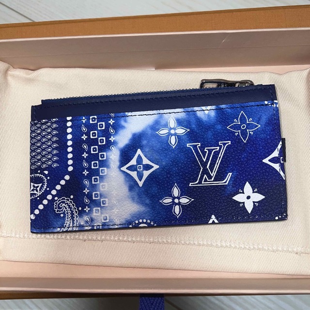 注文割引 LOUIS コインカードホルダー モノグラムバンダナ - VUITTON