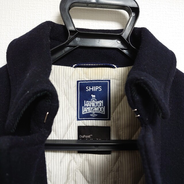 SHIPS - シップス メルトン シングル Pコートの通販 by 英's shop