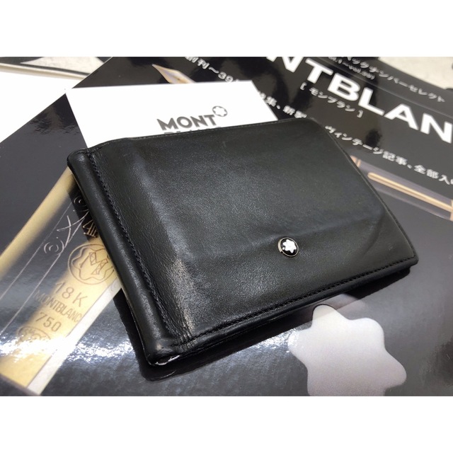 MONTBLANC - ☆即戦力☆マイスター本革製マネークリップ付カード