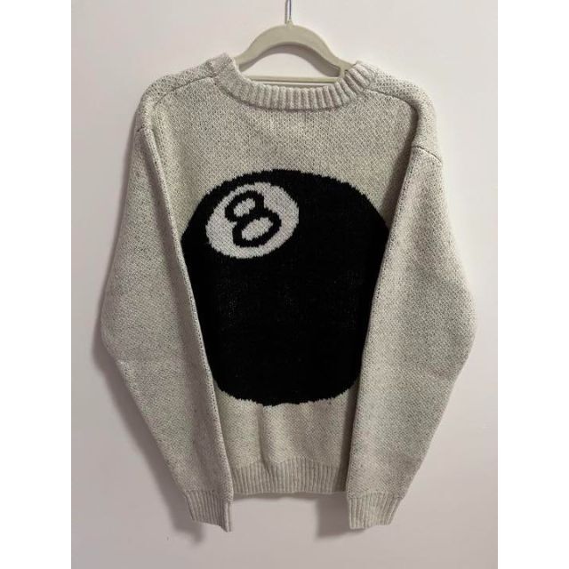 ラッピング無料】 - 新品 人気 Stussy 8ボールモヘアニット STUSSY