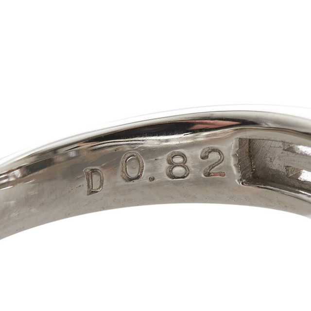 美品 Pt900 プラチナ リング 指輪 ブラックオパール 1.27ct ダイヤ 0.82ct 【1-0082185】 レディースのアクセサリー(リング(指輪))の商品写真