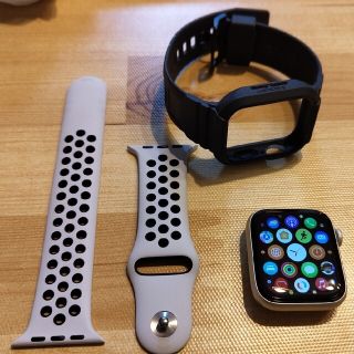 アップルウォッチ(Apple Watch)のNIKE Apple Watch series6 44mm バンド新品(その他)