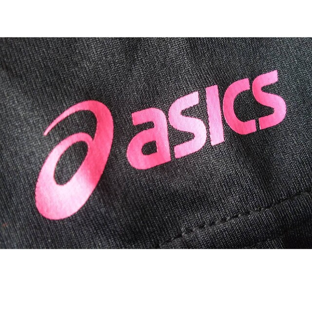 asics(アシックス)のアシックス　半袖　黒　おしゃれ　Tシャツ　男女兼用　グラデーション　人柄 メンズのトップス(Tシャツ/カットソー(半袖/袖なし))の商品写真
